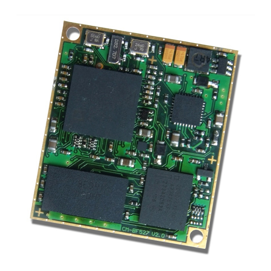 Blue Technix CM-BF527 Manuals