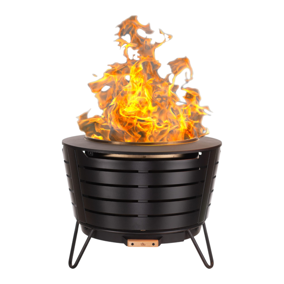 tiki Fire Pit 4000977 Instruction And Use Manual