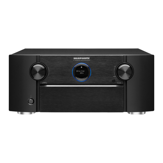 Marantz SR7015 Quick Start Manual