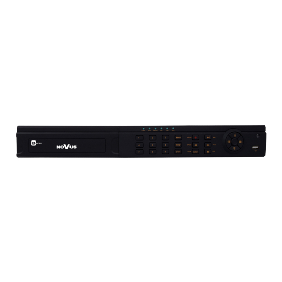 Novus NDR-BA6104 User Manual