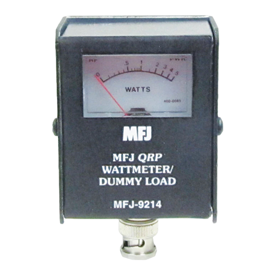 MFJ -9214 Manual