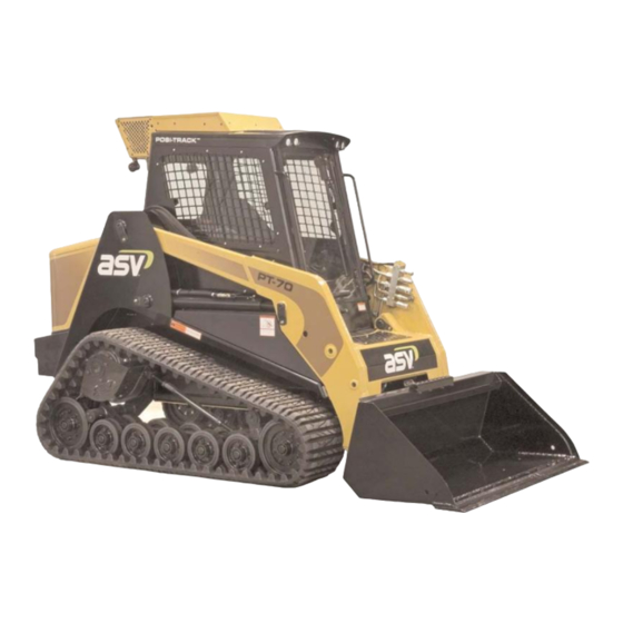 ASV PT-70 Manuals