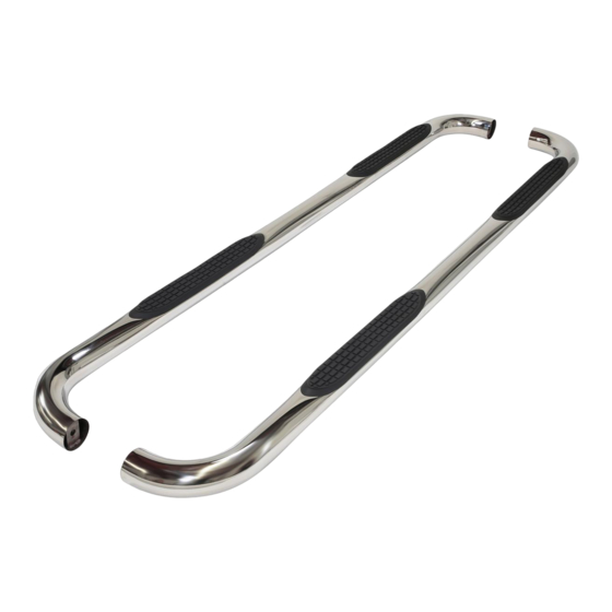 TrailFX NERF BAR A0025S Quick Start Manual