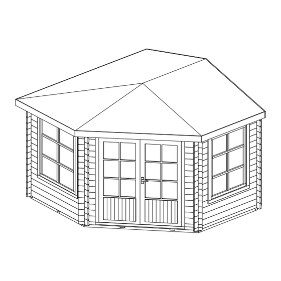Rowlinson Garden Products Kestrel Cabin Manuals