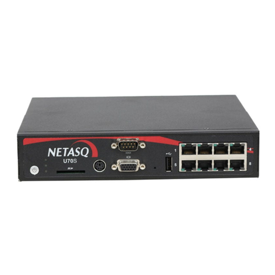 NETASQ U Series Technical Notes