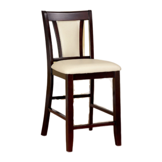 Furniture of America CM3984PC-2PK Assembly Instructions