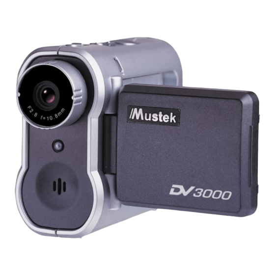 Mustek DV 3000 Digital Video Camera Manuals