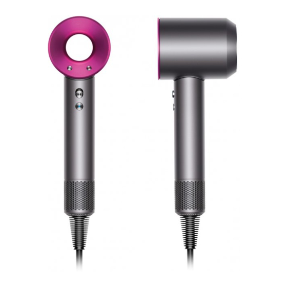 Dyson supersonic HD12 Helpline Manual