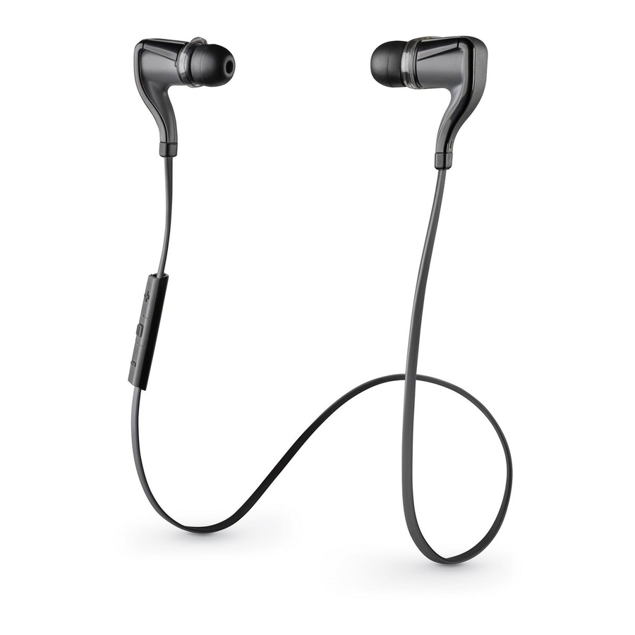 Plantronics Backbeat Go 2 Charging Case Manual