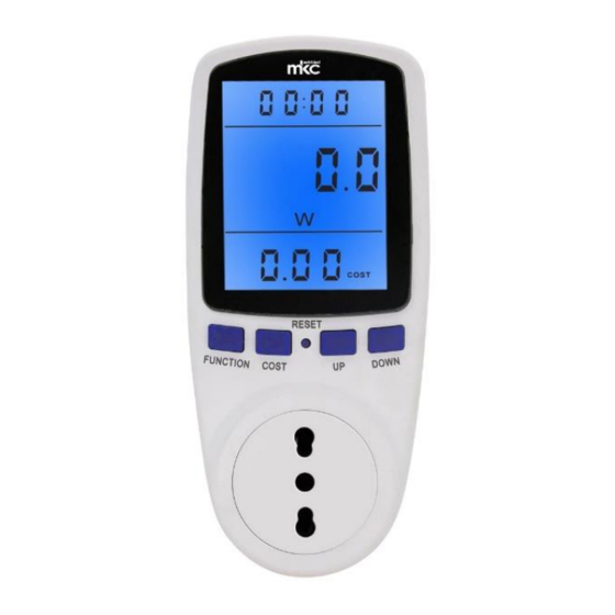 User Manuals: Melchioni mks Power Easy New Instruments