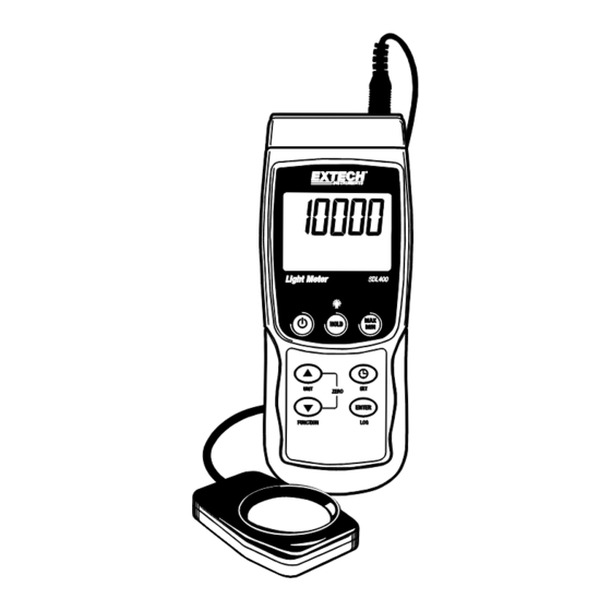 Extech Instruments SDL400-NIST User Manual