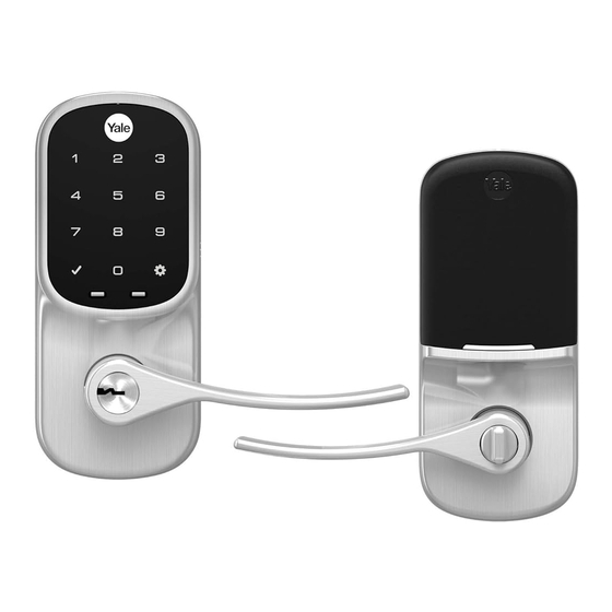 Yale Assure Lever YRL256 Manual