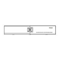 Teac HDR3500T User Manual