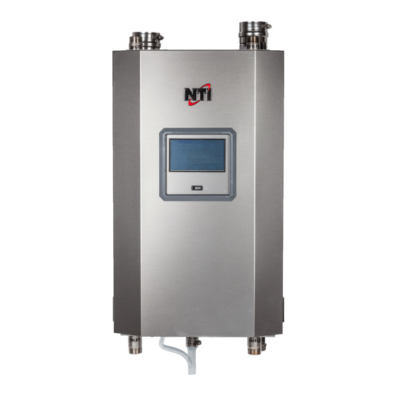 NTI Tft60 - 399 Installation And Operation Instructions Manual