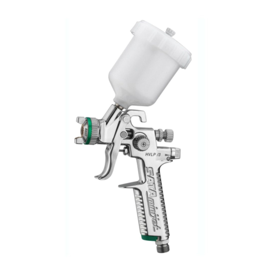SATA SATAminijet 3 HVLP Operating Instructions Manual