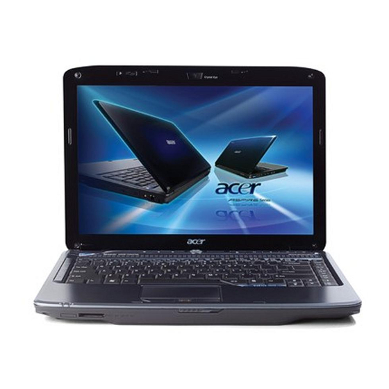 Acer Aspire 4930 Series Quick Manual