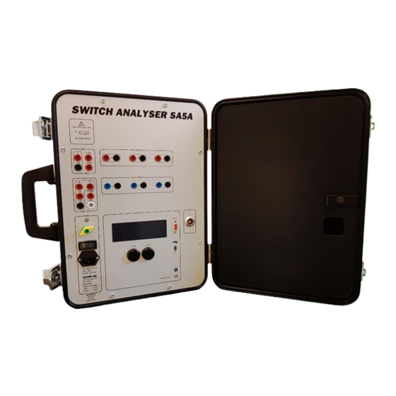 Elcon SA5A User Manual