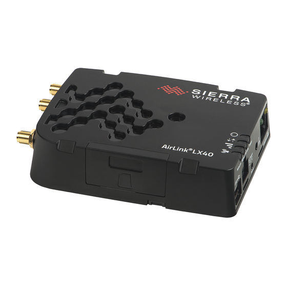 Sierra Wireless AirLink LX40 Hardware User's Manual