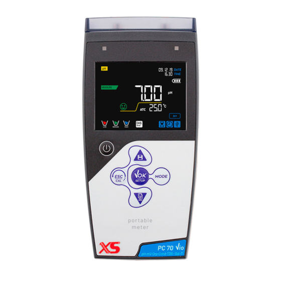 XS Instruments 70 Vio Series Instruction Manual
