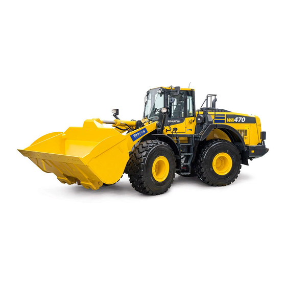 Komatsu WA470-6 Shop Manual