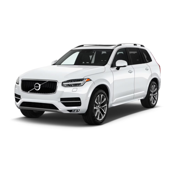 Volvo XC90 TWIN ENGINE 2018 Owner's Manual