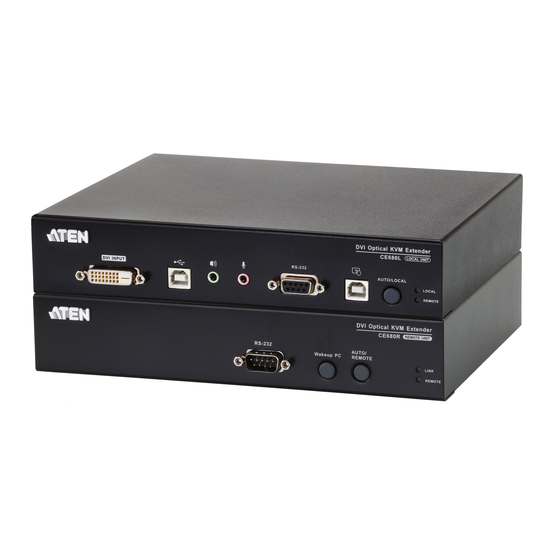 ATEN CE680 User Manual