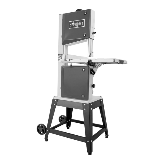 Scheppach HBS400 Instruction Manual