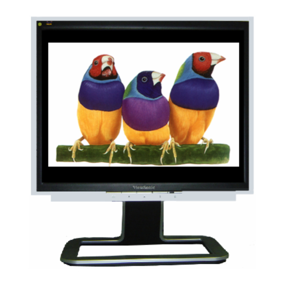 ViewSonic VX712 Service Manual