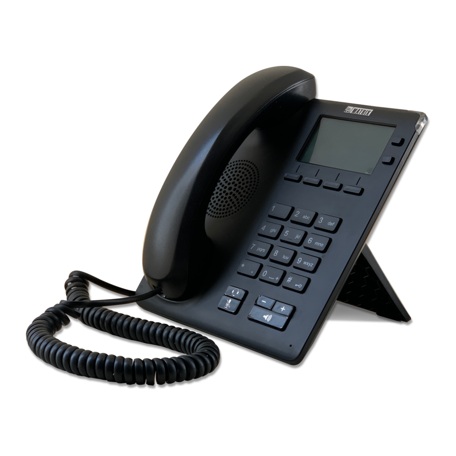 Matrix Telecom SPARSH VP210 Quick Installation Manual