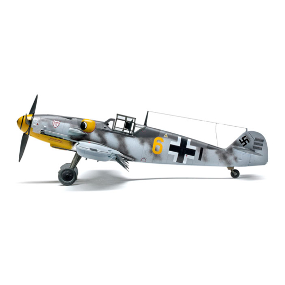 Eduard Bf 109G-6 seatbelts STEEL Quick Start Manual