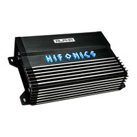 Hifonics A800.4D Quick Start Installation Manual