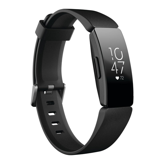 Fitbit Zip Inspire HR User Manual