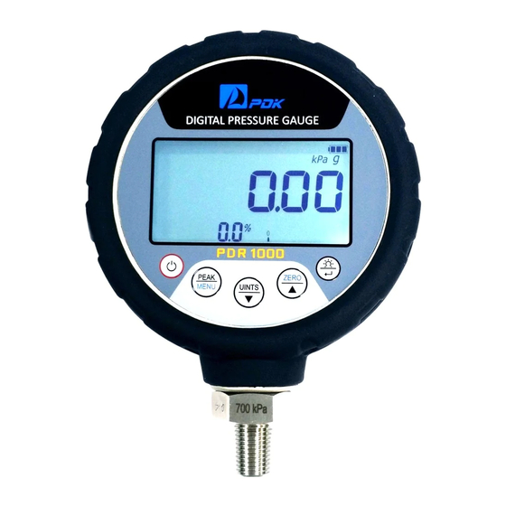 PDK PDR1000 User Manual