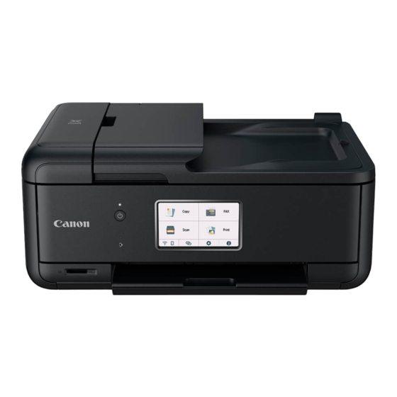 Canon PIXMA HOME OFFICE TR8660 Manuals