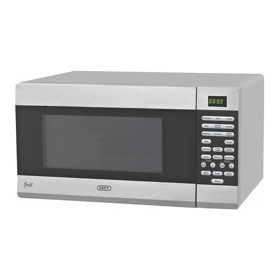 Defy DMO392 Instruction Manual