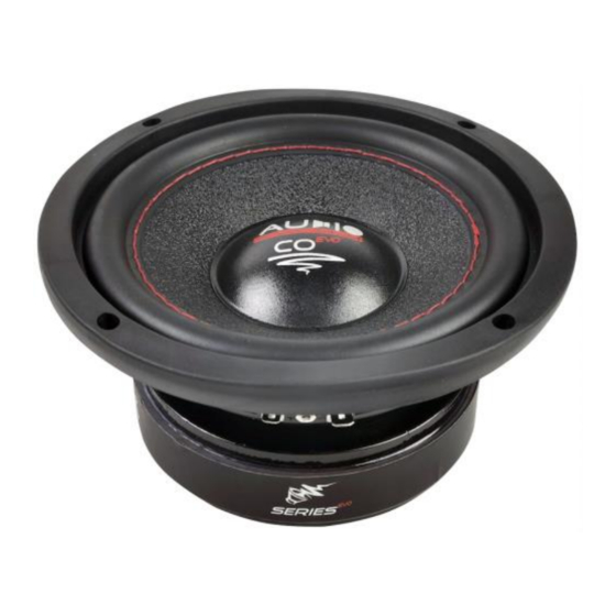 Audio System CO 06 QC EVO User Manual
