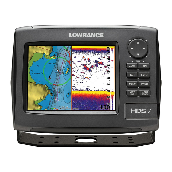 Lowrance HDS series Manuals