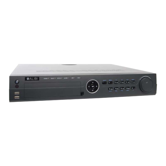 ALIBI ALI-NVR5000P Series Quick Setup Manual