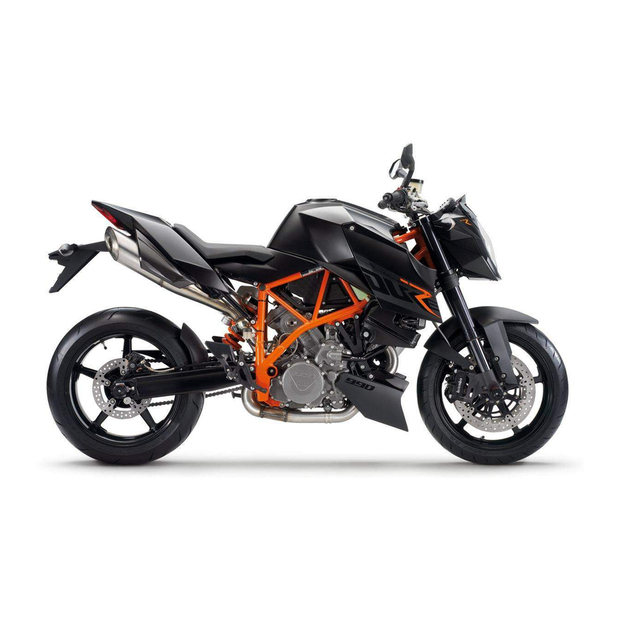 KTM Super Duke 990s Owner's Manual
