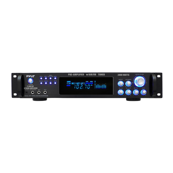 Pyle Pro  P1001AT Operating Manual