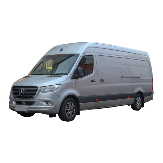 Mercedes-Benz Sprinter 2018 Operating Instructions Manual