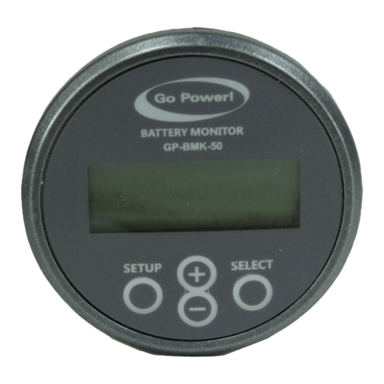 Go Power GP-BMK-50 User Manual