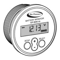 Go Power! GP-BMK-50 Quick Start Manual