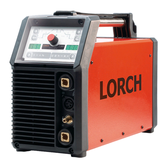 LORCH T BasicPlus Series Operation Manual