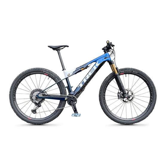 Trek 2022 E-CALIBER Service Manual Supplement