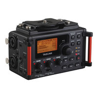 Tascam DR-60D MK II Owner's Manual