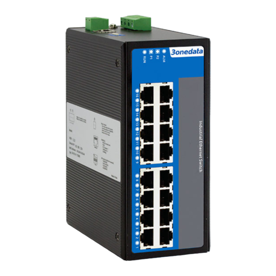 3onedata IES7120G Series Quick Installation Manual