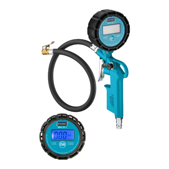 Hazet 9041D-1 Quick Start Manual