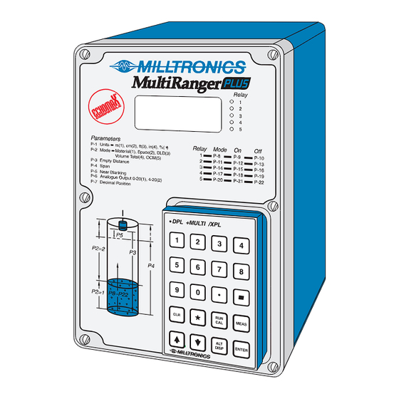 Milltronics PL-513 Manuals
