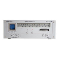 Marantz 2110 Service Manual